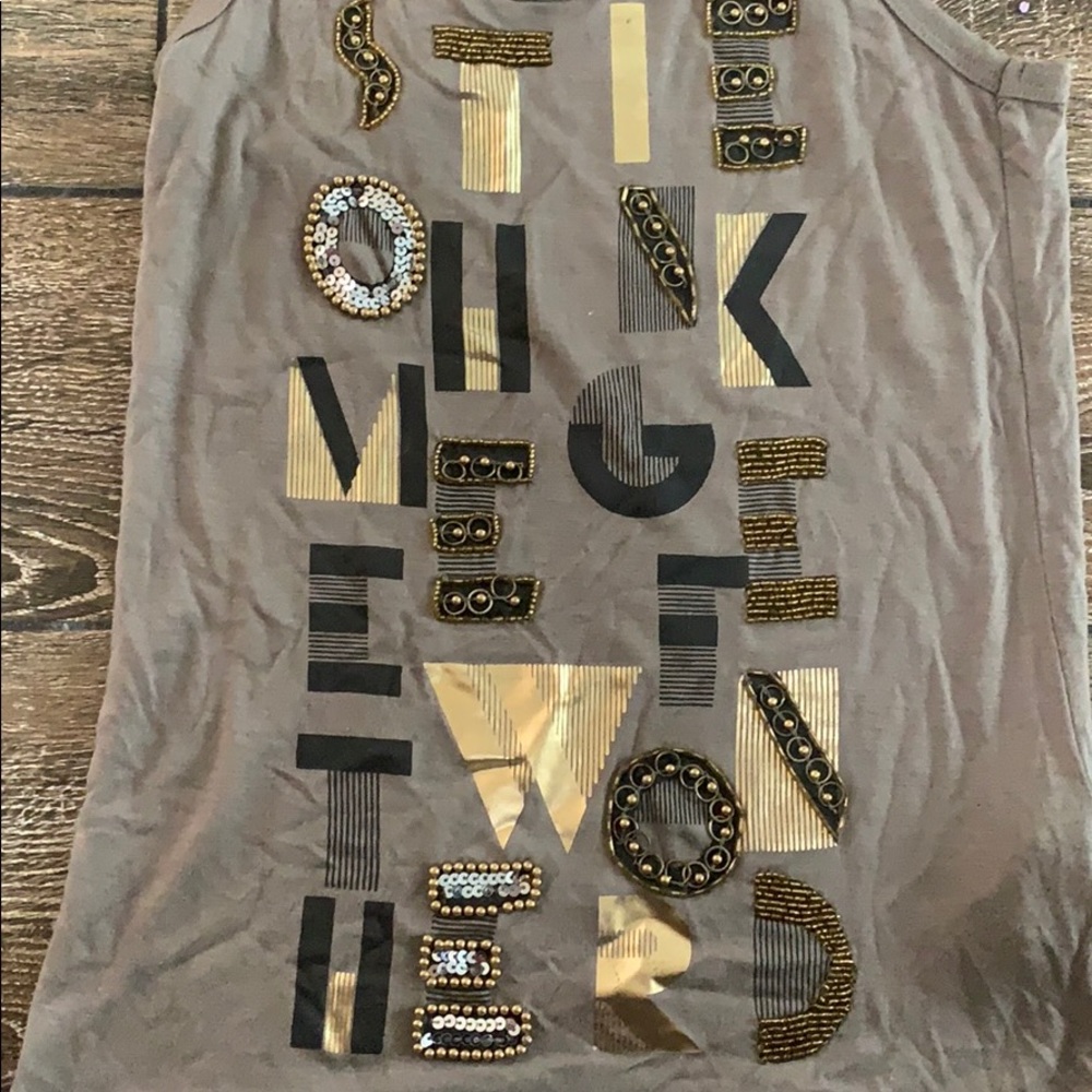 Zara Collection Embellished Racerback Tank Top - Picture 5 of 5